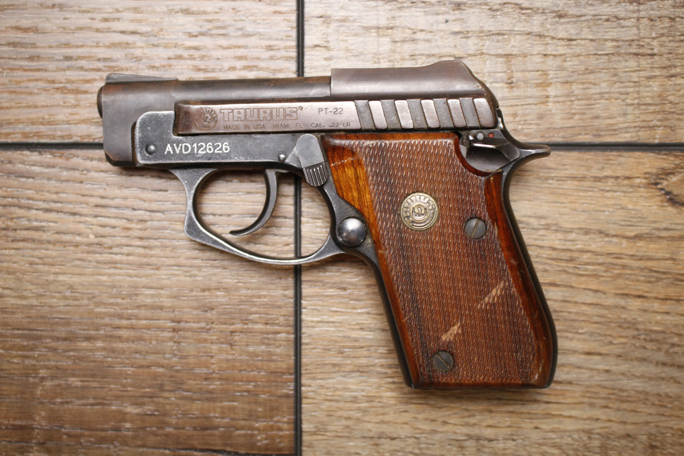 TAURUS PT-22 22LR Police Trade-In Pistol (Magazine Not Included)